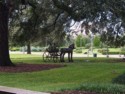 Horse and buggy sculpture outside the museum